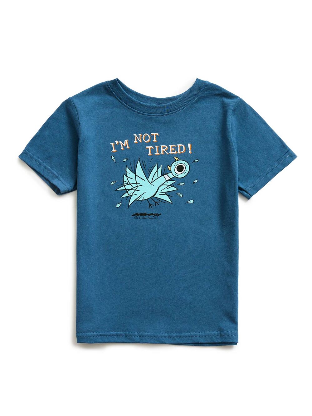 NWT Out of Print Toddler's The Pigeon: I'm Not Tired kids' t-shirt size 2 Years